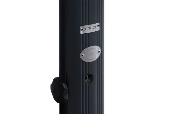 OUTFLEXX Ampelschirm, Anthrazit, Pulverbesch. Aluminium, 400x300cm, Inkl. Plattenständer 10 OUTFLEXX Ampelschirm, Anthrazit, Pulverbesch. Aluminium, 400x300cm, Inkl. Plattenständer - Image 10