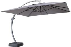 OUTFLEXX Luxus Ampelschirm, Anthrazit, Edelstahl/Aluminium, 350x350cm, Inkl. Schirmständer Und Schutzhülle -Doppler Verkäufe 10 18352.jpg