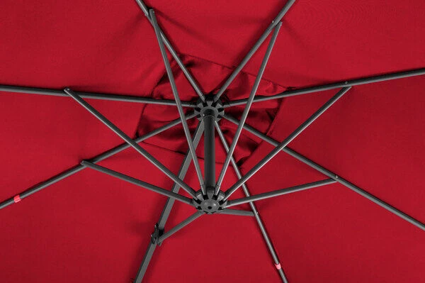 Schneider® SCHNEIDER Rhodos Junior Ampelschirm, Rot, 270x270 Cm, Quadratisch 8 Schneider® SCHNEIDER Rhodos Junior Ampelschirm, Rot, 270x270 Cm, Quadratisch - Image 8