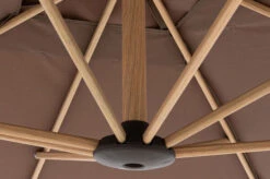 DOPPLER Alu Wood Pendelschirm, Greige, Alu/Polyester, 300x220 Cm, Mit Kurbel, Holzoptik -Doppler Verkäufe 10 22338.jpg