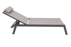 VILLANA 2er-Set Sonnenliegen, Anthrazit/grau, Alu/Textil, 198x66x32cm, Mit Beistelltisch 45x45cm -Doppler Verkäufe 11 13885.jpg