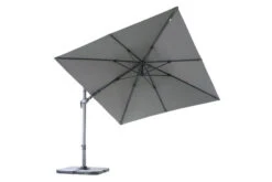 OUTFLEXX Ampelschirm, Anthrazit, Pulverbesch. Aluminium, 300x300 Cm, Inkl. Plattenständer, Twist-Funktion -Doppler Verkäufe 11 16109.jpg