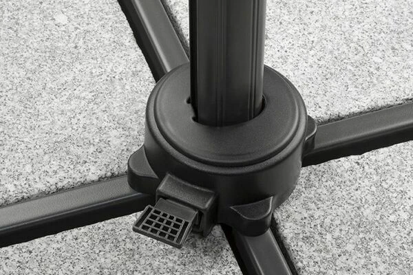 Schneider® SCHNEIDER Rhodos Eco Twist Ampelschirm, Anthrazit, Rund, Ø 300 Cm 11 Schneider® SCHNEIDER Rhodos Eco Twist Ampelschirm, Anthrazit, Rund, Ø 300 Cm - Image 11