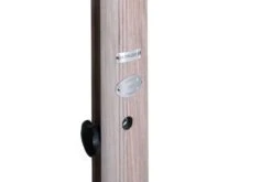 OUTFLEXX Ampelschirm, Creme, Aluminium In Holzoptik, 400x300cm, Inkl. Plattenständer -Doppler Verkäufe 12 18511.jpg