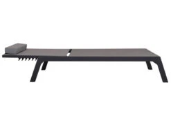 VILLANA Gartenliege, Anthrazit/grau, Aluminium/Textil, 198 X 60 X 32 Cm, Verstellbar -Doppler Verkäufe 13405 7.jpg