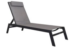 VILLANA Gartenliege, Anthrazit/grau, Aluminium/Textil, 198 X 60 X 32 Cm, Verstellbar -Doppler Verkäufe 13405 8.jpg