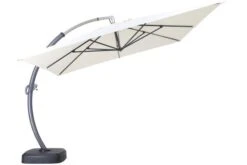 OUTFLEXX Luxus Ampelschirm, Anthrazit/creme, Edelstahl/Aluminium, 350x350cm, Inkl. Schirmständer Und Schutzhülle 29 OUTFLEXX Luxus Ampelschirm, Anthrazit/creme, Edelstahl/Aluminium, 350x350cm, Inkl. Schirmständer Und Schutzhülle -Doppler Verkäufe 15 18351.jpg