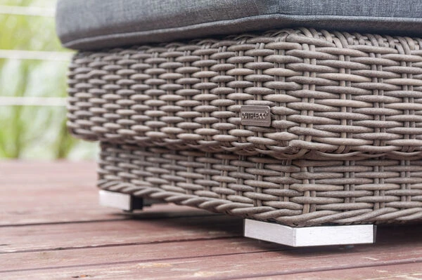 OUTFLEXX Rollliege, Grau, Polyrattan, 200x70x27,5cm, Rückenlehne 5-fach Verstellbar 14 OUTFLEXX Rollliege, Grau, Polyrattan, 200x70x27,5cm, Rückenlehne 5-fach Verstellbar - Image 14