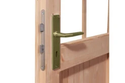 KARIBU Gartenhaus Trittau 5, Naturbelassen, Fichtenholz 40mm, 576 X 297 X 217 Cm, Pultdach, Anbau 3,3m Mit Rück- Und Seitenwand -Doppler Verkäufe 19433 8 03.jpg