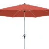 DOPPLER Active Auto Tilt Mittelstockschirm, Terrakotta, Aluminium/Textil, Ø 320 Cm, Mit Kurbel