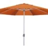 DOPPLER Active Mittelstockschirm, Terrakotta, Aluminium/Textil, Ø 380 Cm, Mit Kurbel