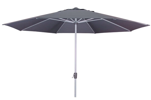 DOPPLER Active Mittelstockschirm, Anthrazit, Aluminium/Textil, Ø 380 Cm, Mit Kurbel 1 DOPPLER Active Mittelstockschirm, Anthrazit, Aluminium/Textil, Ø 380 Cm, Mit Kurbel