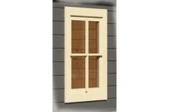 KARIBU Fenster Gerade, Holz 38/28 Mm, Inkl Umrüstleisten