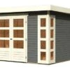 KARIBU Gartenhaus Kerko 6, Fichtenholz 19 Mm, Flachdach