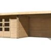 KARIBU Gartenhaus Bastrup 3, Fichtenholz 28 Mm