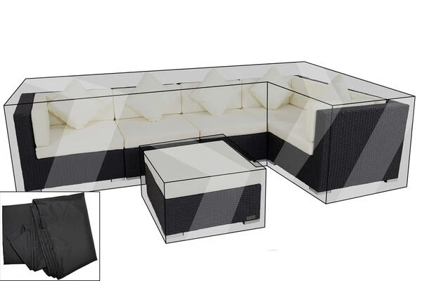 OUTFLEXX Premium Abdeckhauben-Set Für Lounge TheBox-B: 1304 / 1714 / 7175 / 16064, Schwarz, Wasserbeständig, Ab 2015er Version 1 OUTFLEXX Premium Abdeckhauben-Set Für Lounge TheBox-B: 1304 / 1714 / 7175 / 16064, Schwarz, Wasserbeständig, Ab 2015er Version