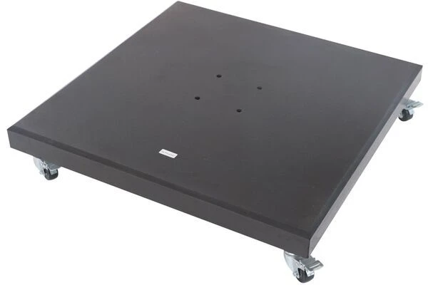 OUTFLEXX Schirmständer, Granit, 80x80x16,5cm, 120kg, Mit Lenkrollen 1 OUTFLEXX Schirmständer, Granit, 80x80x16,5cm, 120kg, Mit Lenkrollen