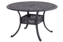 HARTMAN Amalfi Tisch, Bronze, Alu-Guss, Ø120cm