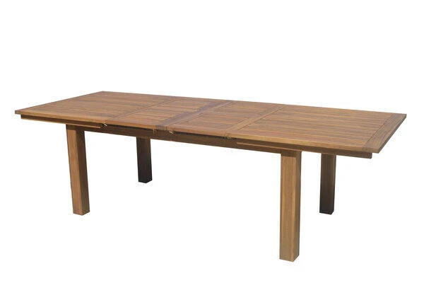 OUTFLEXX Esstisch, Natur, FSC-Akazienholz, 180/220/260x100cm, Oil Finished, Zweifacher Synchronauszug 1 OUTFLEXX Esstisch, Natur, FSC-Akazienholz, 180/220/260x100cm, Oil Finished, Zweifacher Synchronauszug