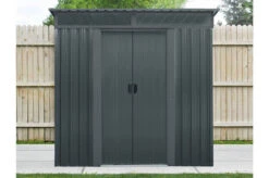 OUTTECH Gerätehaus, Anthrazit, Stahl, 194x238x203cm, Schiebetüren Und Fenster -Doppler Verkäufe 1 20683.jpg