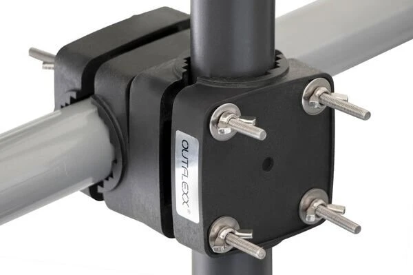 OUTFLEXX Sonnenschirmhalter Für Balkongeländer, Anthrazit, Für Schirmmasten / Balkongeländer Ø38-42mm 1 OUTFLEXX Sonnenschirmhalter Für Balkongeländer, Anthrazit, Für Schirmmasten / Balkongeländer Ø38-42mm