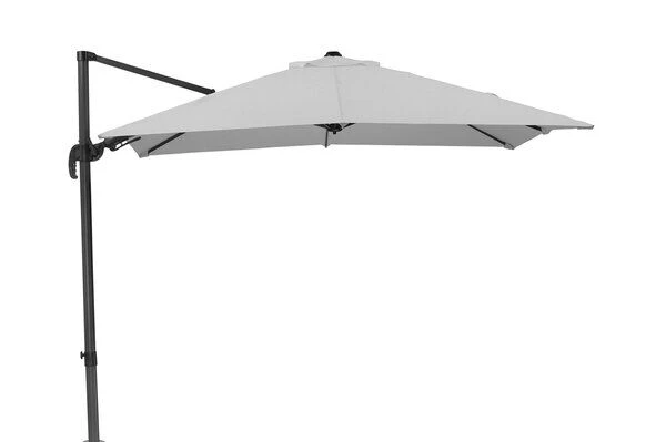 Schneider® SCHNEIDER Rhodos Eco Twist Ampelschirm, Grau, 270x270 Cm, Quadratisch 1 Schneider® SCHNEIDER Rhodos Eco Twist Ampelschirm, Grau, 270x270 Cm, Quadratisch