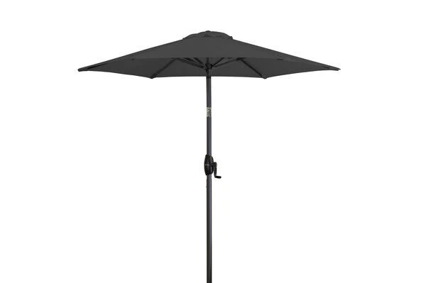 DOPPLER Basic Lift Neo Mittelstockschirm, Anthrazit, Alu/Polyester, Ø180 Cm, Mit Kurbel, Höhenverstellbar 1 DOPPLER Basic Lift Neo Mittelstockschirm, Anthrazit, Alu/Polyester, Ø180 Cm, Mit Kurbel, Höhenverstellbar