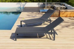 OUTFLEXX Liege, Anthrazit Matt/schwarz, Alu/Textilene, 190x62x34cm, Rückenlehne Verstellbar -Doppler Verkäufe 20394 03.jpg