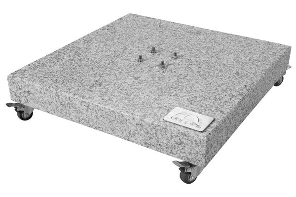 DOPPLER Granitplatte, 80x80 Cm, Rollbar, 140kg 1 DOPPLER Granitplatte, 80x80 Cm, Rollbar, 140kg