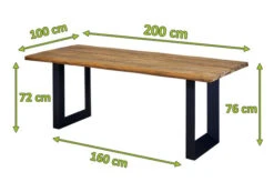 OUTFLEXX Trui Esstisch, Natur/anthrazit, Alu/recycled FSC-Teak, 200 X 100 Cm, U-Gestell 11 OUTFLEXX Trui Esstisch, Natur/anthrazit, Alu/recycled FSC-Teak, 200 X 100 Cm, U-Gestell -Doppler Verkäufe 21689 5.jpg