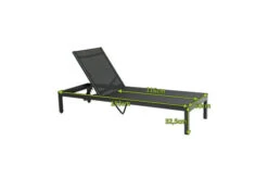 OUTFLEXX Rollliege, Anthrazit Matt, Aluminium, 193x60x32,5cm, Rückenlehne Verstellbar -Doppler Verkäufe 21771 5.jpg