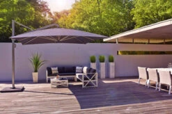 SIENA GARDEN Stratos Ampelschirm, Anthrazit/grau Meliert, Alu/Polyester, 300x400 Cm, UPF 50+, 360° Drehbar, 6-fach Neigbar -Doppler Verkäufe 22009 9.jpg