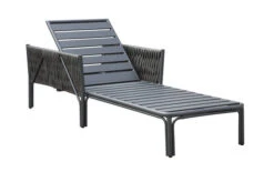 OUTFLEXX Mermaid Liege, Anthrazit, Aluminium/XL Geflecht, 203x75x56 Cm, Inkl. Polster -Doppler Verkäufe 22302 3.jpg
