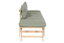 OUTFLEXX Lounge/Liege, FSC Akazie, Teakoptik, 192x70x60cm, Inkl. Polster, Grün -Doppler Verkäufe 22356 12.jpg