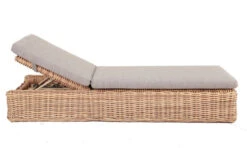 OUTFLEXX Sunlounger, Natur Meliert/sand, Polyrattan, 216x76x47 Cm, Rückenlehne Verstellbar -Doppler Verkäufe 22361 3.jpg