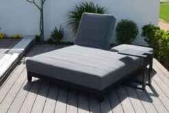 OUTFLEXX Doppelliegen, Anthrazit/flanelle, Alu/Sunbrella, 203x143x40/100, Höhenverstellbare Rückenlehne -Doppler Verkäufe 22412 3.jpg