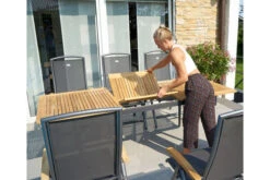 HARTMAN Silencio Ausziehtisch, Xerix/natur, Alu/Teak, 160/220x90cm, Butterfly-Auszug, FSC Teak -Doppler Verkäufe 22443 8.jpg