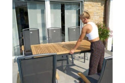 HARTMAN Silencio Ausziehtisch, Xerix/natur, Alu/Teak, 160/220x90cm, Butterfly-Auszug, FSC Teak -Doppler Verkäufe 22443 9.jpg