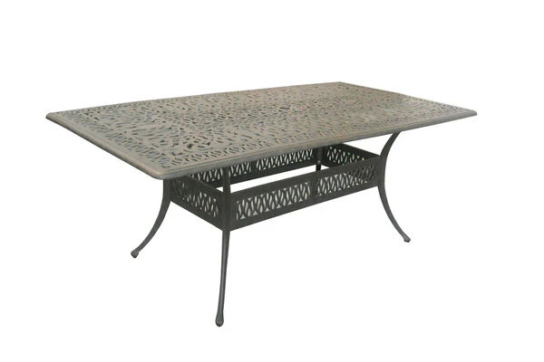 HARTMAN Amalfi Esstisch, Bronze/anthrazit, Alu-Guss, 214x112cm, Rechteckig 1 HARTMAN Amalfi Esstisch, Bronze/anthrazit, Alu-Guss, 214x112cm, Rechteckig