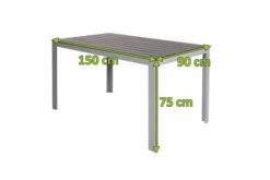 OUTFLEXX Premium Abdeckhaube Für Tische, Schwarz, Polyester, 155 X 92 X 72 Cm, Wasserbeständig, Integriertes Zugband -Doppler Verkäufe 23410 5.jpg