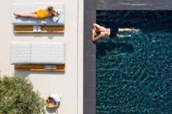 OUTFLEXX Icon Loungeliege, Lead Chine, Alu/Teak/Sunbrella, 213 X 89 X 41 Cm, Inkl. Verstellbarer Rückenlehne -Doppler Verkäufe 23437 7.jpg