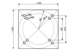 Schneider® SCHNEIDER Universal-Bodenplatte Für Sonnenschirme, Silber, Stahl Verzinkt, 16 X 16 X 40 Cm -Doppler Verkäufe 2664 07.jpg