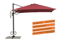 Schneider® SCHNEIDER Rhodos Twist Ampelschirm, Bordeaux, Quadratisch, 300 X 300 Cm -Doppler Verkäufe 2 13623 1.jpg