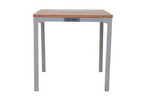 VILLANA Beistelltisch, FSC-Akazienholz / Aluminium, Silber, 45 X 45 X 45 Cm 2 VILLANA Beistelltisch, FSC-Akazienholz / Aluminium, Silber, 45 X 45 X 45 Cm – Bild 2