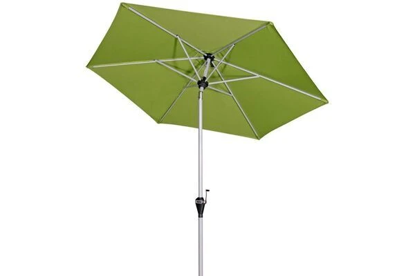 DOPPLER Active Auto Tilt Mittelstockschirm, Fresh Green, Aluminium/Textil, Ø210cm, Höhenverstellbar Knickbar, Mit Kurbel 2 DOPPLER Active Auto Tilt Mittelstockschirm, Fresh Green, Aluminium/Textil, Ø210cm, Höhenverstellbar Knickbar, Mit Kurbel - Image 2