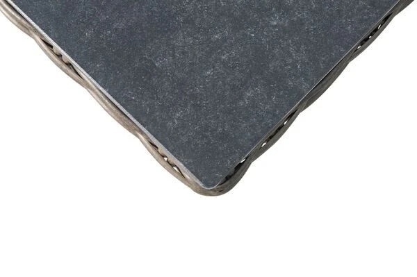 OUTFLEXX Beistelltisch, Grau, Polyrattan, 45 X 45 X 50 Cm, Tischplatte Spraystone, Innenliegend 2 OUTFLEXX Beistelltisch, Grau, Polyrattan, 45 X 45 X 50 Cm, Tischplatte Spraystone, Innenliegend - Image 2