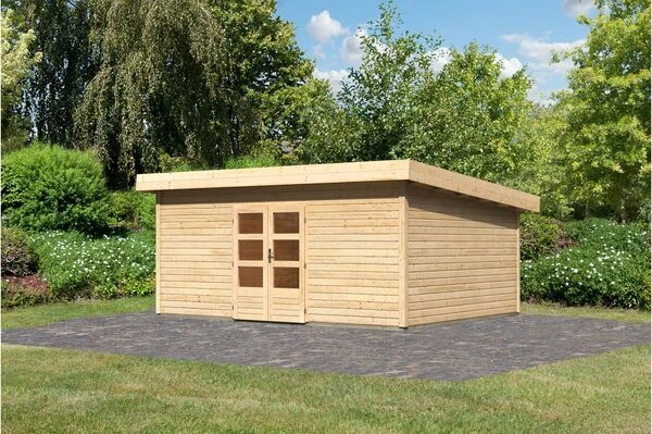 KARIBU Gartenhaus Northeim 6, Fichtenholz Ca. 40 Mm, Pultdach, 2 KARIBU Gartenhaus Northeim 6, Fichtenholz Ca. 40 Mm, Pultdach, - Image 2