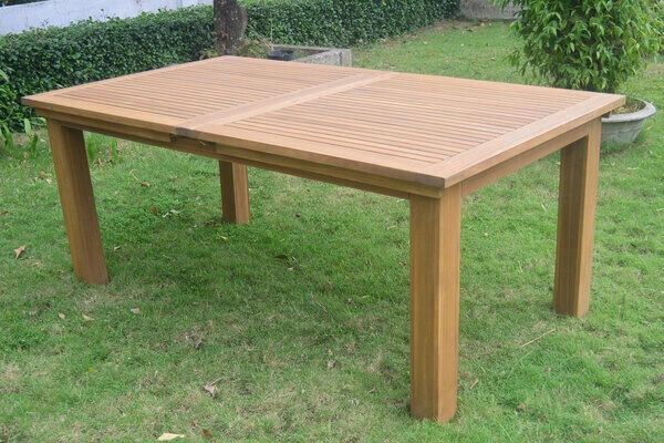 OUTFLEXX Esstisch, Natur, FSC-Akazienholz, 180/220/260x100cm, Oil Finished, Zweifacher Synchronauszug 2 OUTFLEXX Esstisch, Natur, FSC-Akazienholz, 180/220/260x100cm, Oil Finished, Zweifacher Synchronauszug - Image 2