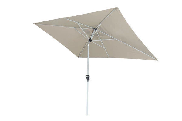 DOPPLER Active Auto Tilt Mittelstockschirm, Natur, Alu/Polyester, 200x300 Cm, Mit Kurbel 2 DOPPLER Active Auto Tilt Mittelstockschirm, Natur, Alu/Polyester, 200x300 Cm, Mit Kurbel - Image 2