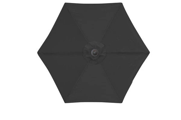 DOPPLER Basic Lift Neo Mittelstockschirm, Anthrazit, Alu/Polyester, Ø180 Cm, Mit Kurbel, Höhenverstellbar 2 DOPPLER Basic Lift Neo Mittelstockschirm, Anthrazit, Alu/Polyester, Ø180 Cm, Mit Kurbel, Höhenverstellbar - Image 2